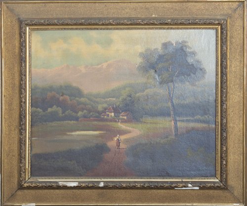 Antique oil paintings